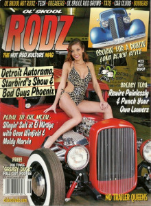 OL' SKOOL RODZ 2007 SEPT - REWIRE & PUNCH LOUVERS, SALTY EL MIRAGE, GREASY DUCK